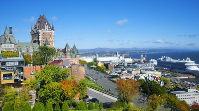 Die Oberstadt in Quebec City