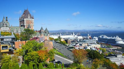 Die Oberstadt in Quebec City